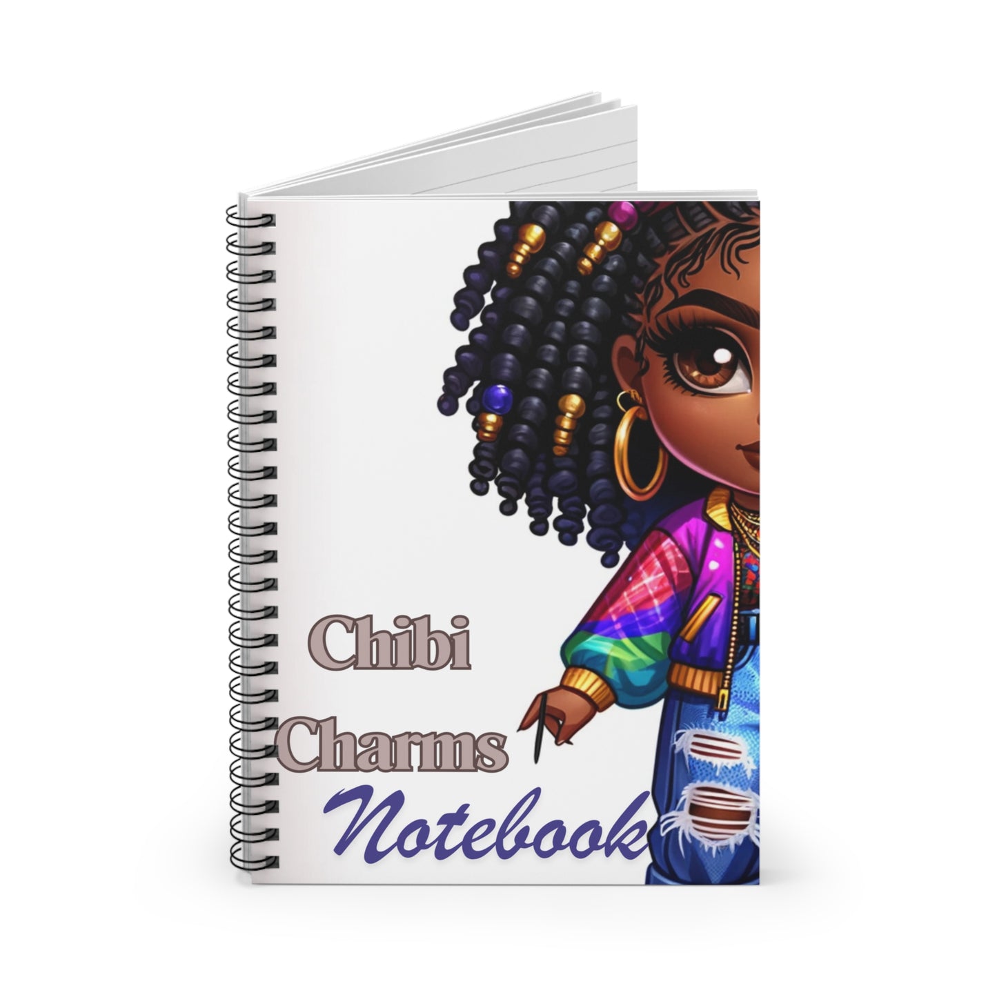 Chibi Charms - Spiral Notebook - Ruled Line