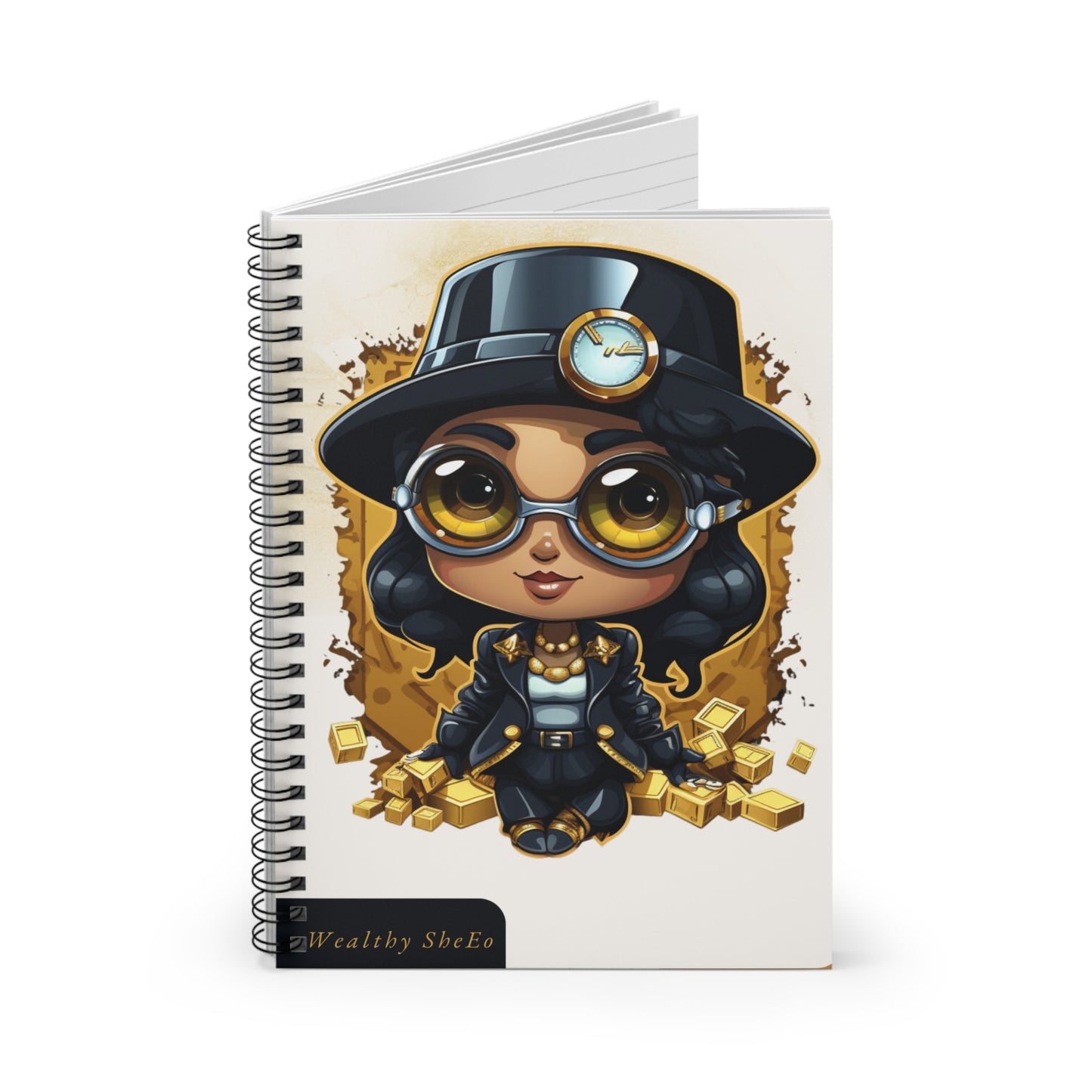 Wealthy SheEO - Spiral Notebook - Ruled Line