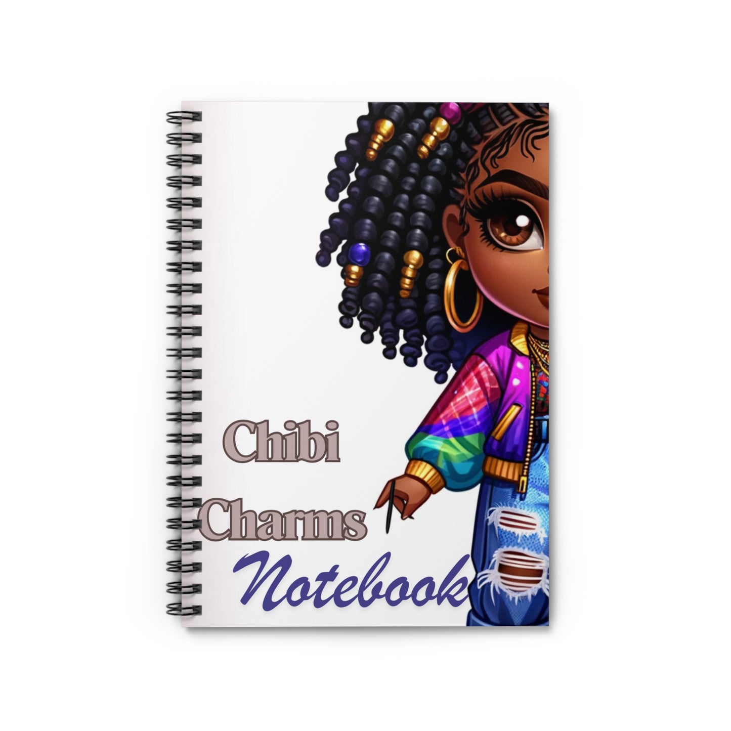 Chibi Charms - Spiral Notebook - Ruled Line