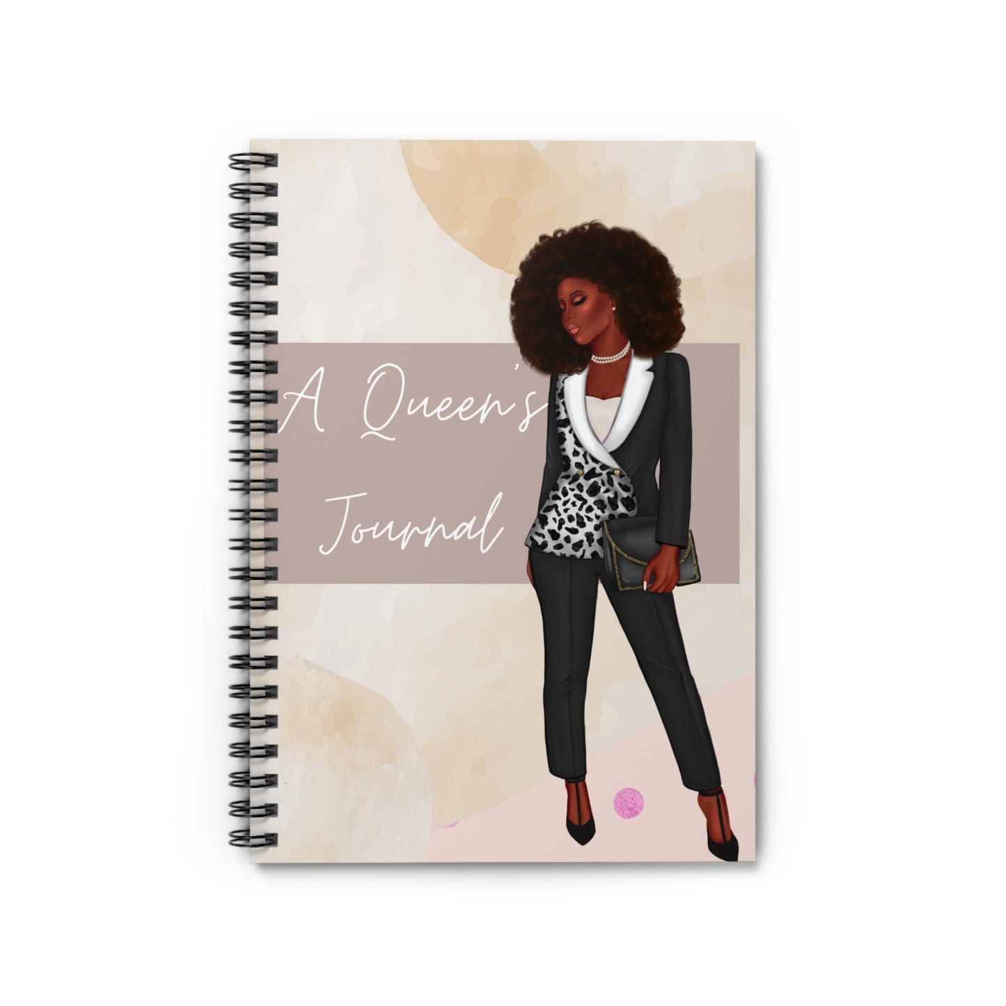 A Queens Journal - Spiral Notebook - Ruled Line