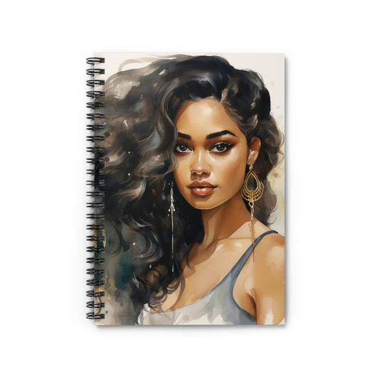 Exquisite Elegance  - Spiral Notebook - Ruled Line