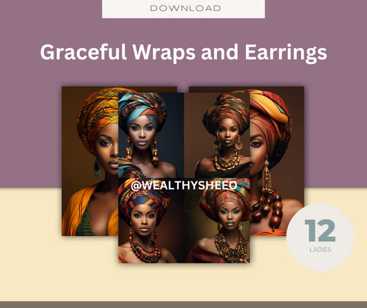 Graceful Wraps and Earrings