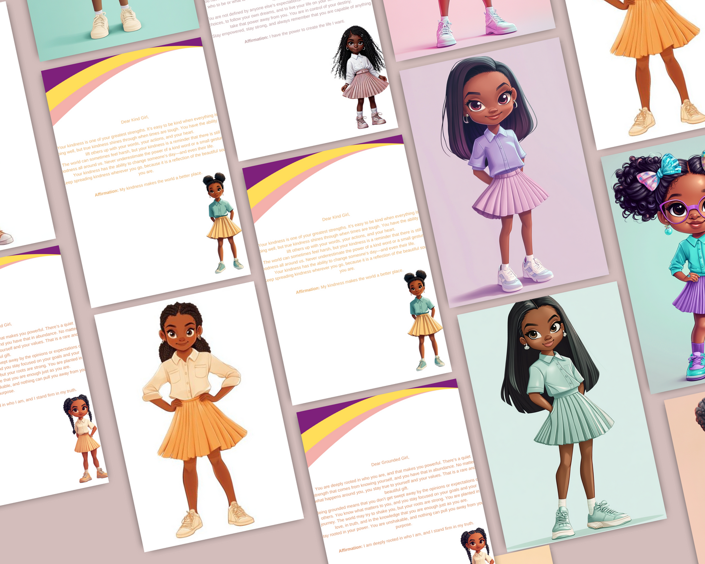 Dear Black Girl - A Collection of 25 Empowering Letters (Digital Product)