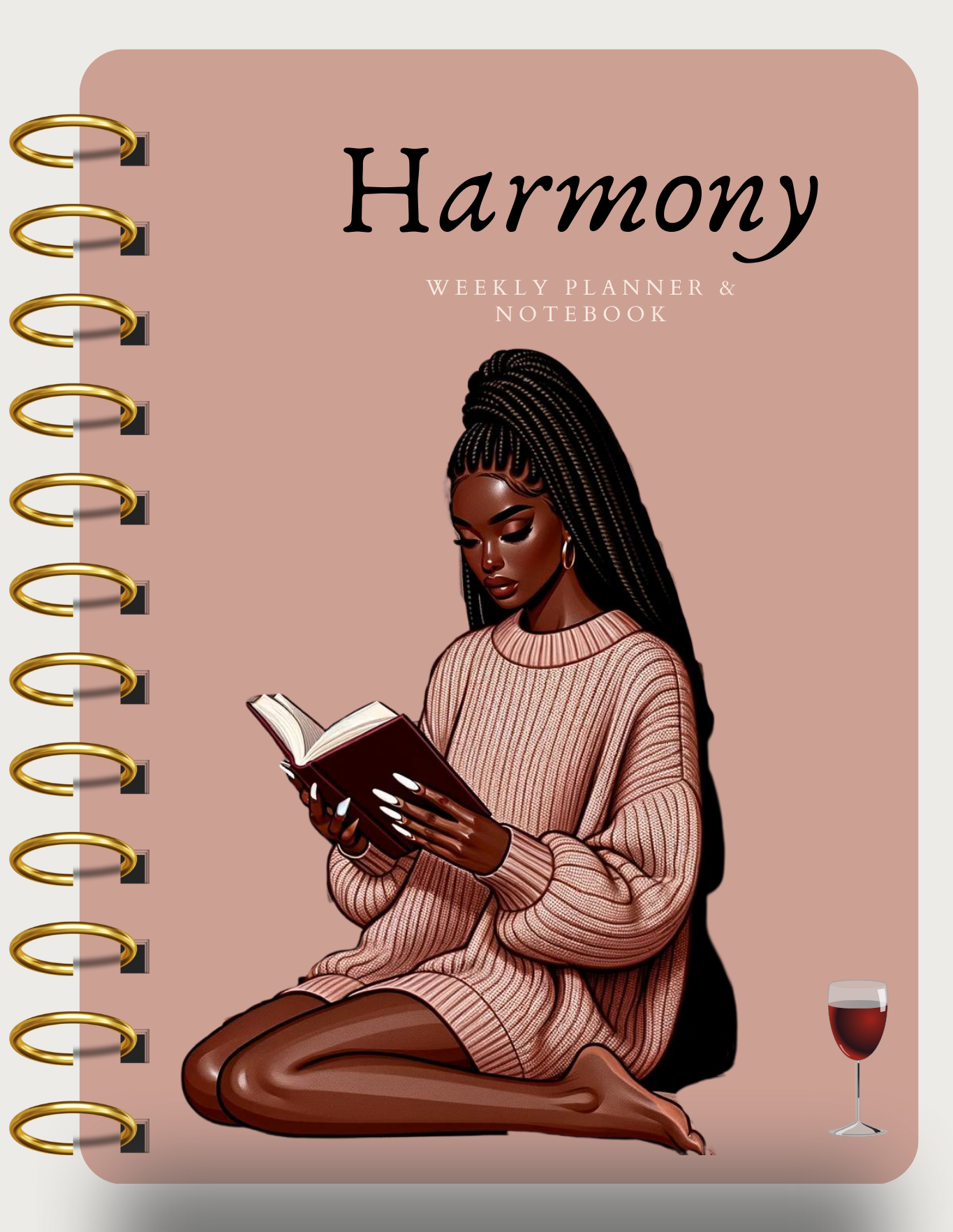 Harmony - Weekly Planner & Notebook - Digital Download - Printable Planner - Good Notes