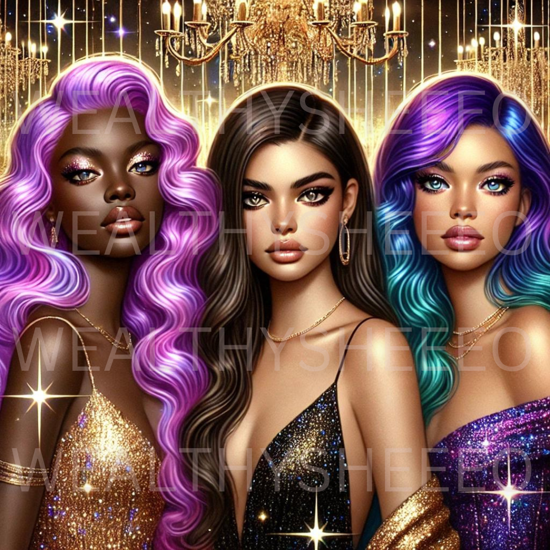 Cosmic Glamour Trio