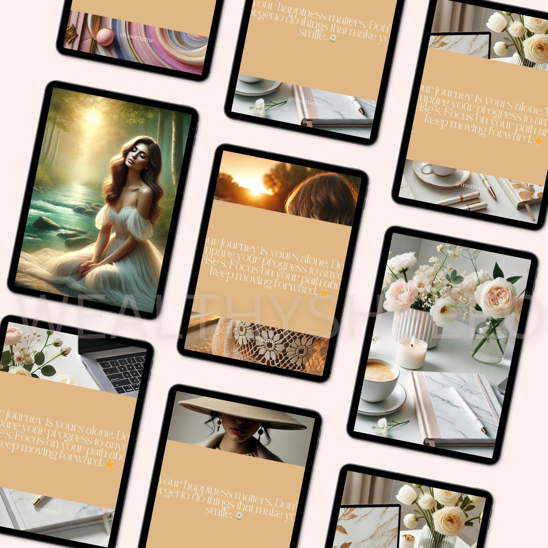 100  Canva Posts + 10 Bonus photos