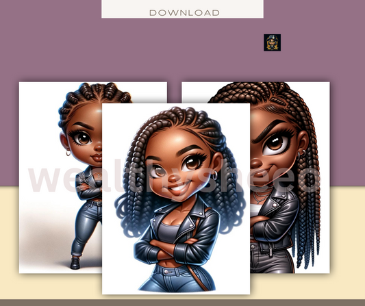 Chibi Ladies: Diverse Expressions Collection